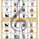 Halloweenské rytmické bingo 2