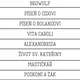 Středověká literatura - přiřazovačka 3
