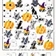 Halloween - počítání, barvy a grafomotorika 2