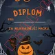 Halloweenské diplomy a medaile 2025 3