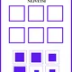 MATEMATICKO - GEOMETRICKÉ SUDOKU (+ ŘAZENÍ GEOMETRICKÝCH TVARŮ PODLE VELIKOSTI) 6