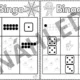 Matematické BINGO - určování počtu 0 - 10 6