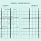 SUDOKU - slovní druhy 2