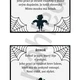 Halloweenská strašidla - běhací diktát 4
