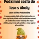 Podzimní cesta do lesa s úkoly 3