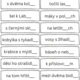 Koncovky podstatných jmen 6