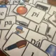 První čtení slabik - domino 2