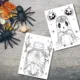 Halloween - Antistresové omalovánky  2