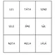 Slovní bingo 5