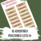 Adventní a vánoční pracovní listy A1 3
