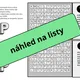 VYJMENOVANÁ SLOVA PO - P - osmisměrky, bludiště. 2