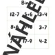Matematické Bingo – Sčítání a odčítání do 20 s přechodem přes desítku 2