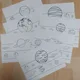 Sluneční soustava - rytmická hra, čelenky s planetami 3/3 4