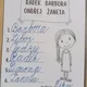 Seřaď slova podle abecedy - jména 3