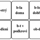 VYJMENOVANÁ SLOVA - HRA DO DVOJIC, TROJIC - PŘEBÍJENÁ 3