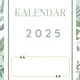 Nástěnný kalendář 2025 2