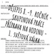 1. SVĚTOVÁ VÁLKA - skupinová práce 4