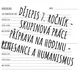 Renesance a humanismus - skupinová práce 3