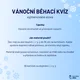 Vánoční běhací kvíz - vyjmenovaná slova 2