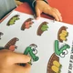 Nakrm krokodýla - více a méně, porovnávání množství 3