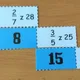 Zlomky, výpočet části celku - domino 2