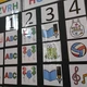 Rozvrh hodin se symboly pro prvňáčky - velký 5