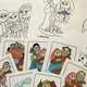 O dvanácti měsíčkách - obrázkové karty a omalovánky 4