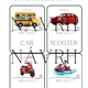 TRANSPORTATION - flashcards, I have. Who has? - 2 varianty hry 4