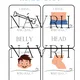 HUMAN BODY - flashcards, I have. Who has? - 2 varianty hry 2