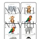ZOO ANIMALS - flashcards, I have. Who has? - 2 varianty hry 3