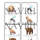 FOREST ANIMALS - flashcards, I have. Who has? - 2 varianty hry 3