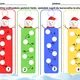 VÁNOČNÍ MATEMATICKÉ ŘETĚZY - 1. TŘÍDA + - DO 10 2