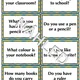 Rapid Fire Questions - School (A1) 3