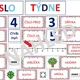 Číslo týdne - různá zobrazení čísel do 20 2