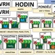 Housenka - rozvrh hodin, velký 2