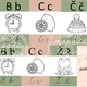 Boho abeceda - plakáty 2