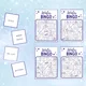 WINTER BINGO | zimní bingo v angličtině 2