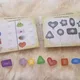 SOUBOR AKTIVIT - OSLAVA, NAROZENINY, DEN DĚTÍ se suchými zipy (puzzle, sudoku, tvary, barvy, poloviny, textury, velikosti, rozdíly)  5