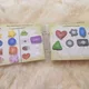 SOUBOR AKTIVIT - OSLAVA, NAROZENINY, DEN DĚTÍ se suchými zipy (puzzle, sudoku, tvary, barvy, poloviny, textury, velikosti, rozdíly)  6