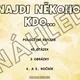 NAJDI NĚKOHO, KDO... pololetní reflexe (4. a 5. ročník) 2