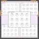 Zimní matematické tvoření - SNĚŽÍTKO 3. - 5. třída 5