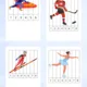 Zimní sporty - dem. karty, pracovní listy 9