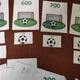 Zaokrouhlování na stovky čísel do 1 000 s fotbalem 2