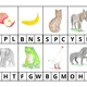 Kolíčkové karty english alphabet 2