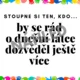 Stoupne si ten, kdo... reflexe hodiny 2