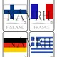 Countries in the EU - flashcards, I have. Who has? - 2 varianty hry 2