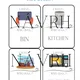 KITCHEN - flashcards, I have. Who has? - 2 varianty hry - 120 KARTIČEK 6