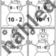 Sněhuláci - sčítání a odčítání do 11 3