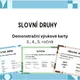 Slovní druhy - výukové karty 4