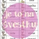 běhací DIKTÁT VE DVOJICÍCH nebo samostatně - ú/ů 2